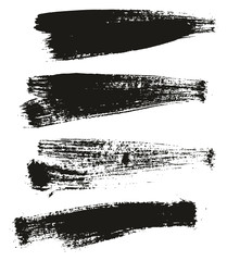 Paint Brush Background High Detail Abstract Vector Background Set 36