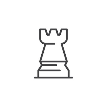 Chess Piece Rook Icon  IconExperience - Professional Icons » O-Collection