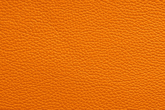 natural orange leather texture