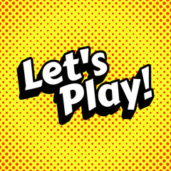 Let's Play genre poster