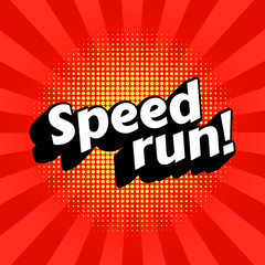 Speedrun poster image