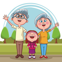 Grandparents and kids