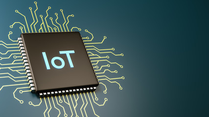 IoT Computer Processor, Internet Of Things Concept