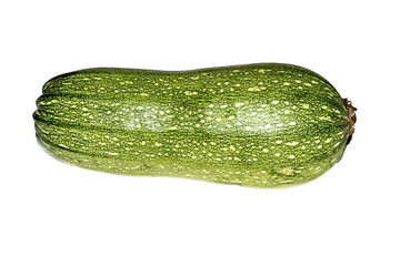 vegetable green zucchini isolated on white background for dizayna background