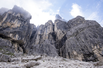 Salita al rifugio Velo della Madonna - San Martino di Castrozza