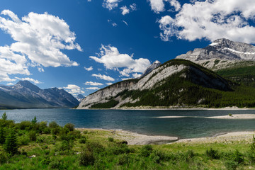 Beautiful summer day in Kananaskis Country