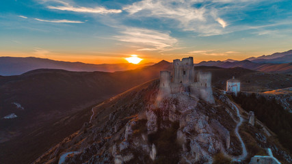 drone tramonto landscape