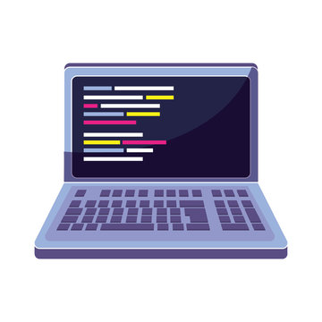 laptop programming code web technology