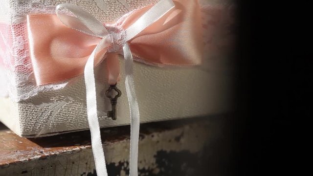 Wedding decorations for the bride Bijouterie, ribbons, satin decorations and jewelry