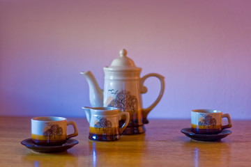 fragrant hot coffee for Breakfast