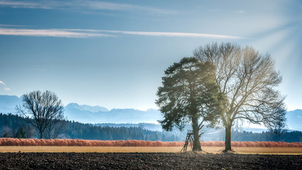 Bergblick im Sp&auml;therbst