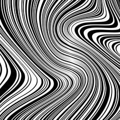 Abstract Vector Background of Waves