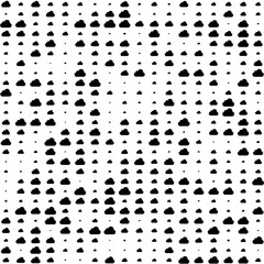 Fototapeta na wymiar halftone Cloud pattern vector background