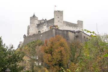 Fototapeta na wymiar Hohensalzburg Fortress
