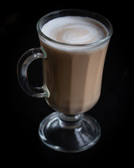 cup of coffee with cream