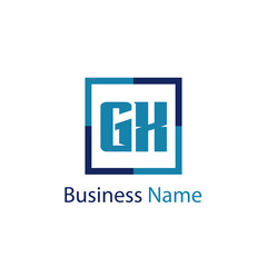 Initial Letter GX Logo Template Design