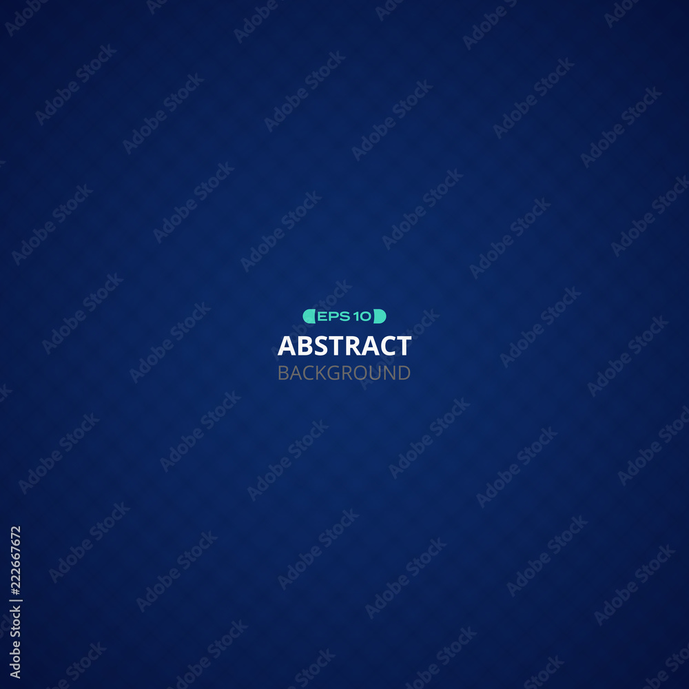 Poster abstract of gradient square pattern on blue background.