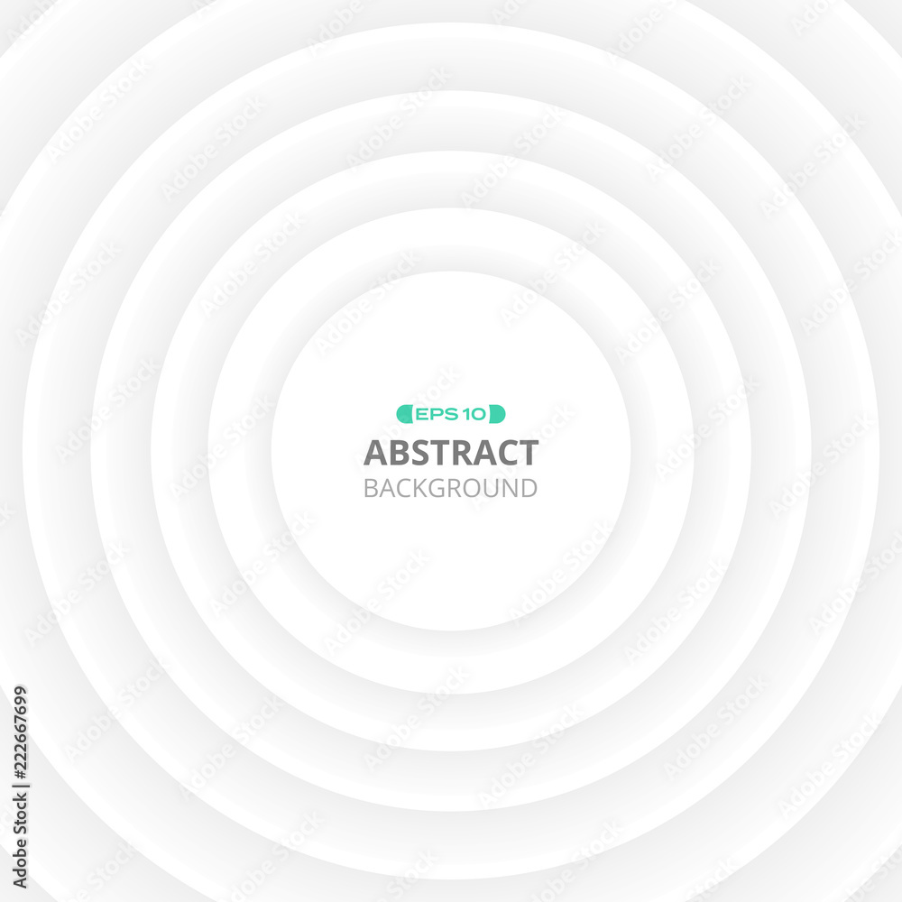 Poster abstract of soft gray round pattern background.