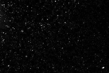 snow on a black background texture overlay bokeh highlights