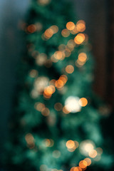 Beautiful Christmas, New Year's interior. It can be used as a background