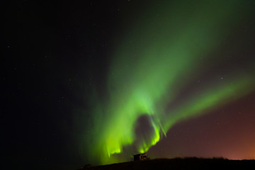 Naklejka na ściany i meble The Northern Light Aurora borealis Iceland