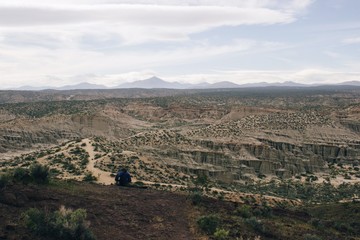 Fototapeta na wymiar desert lookout
