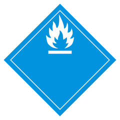 Flammable when wet