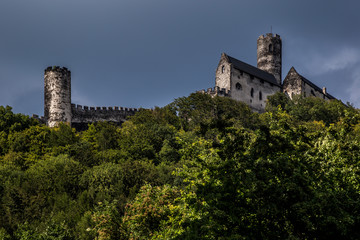 Fototapeta premium Ruins of Bezdez medieval castle in Bohemia