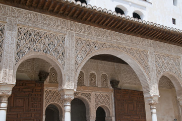 Palacio de Generalife, Alhambra, Granada, Andalusien, Spanien