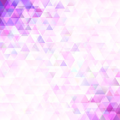 Fototapeta premium Geometric abstract polygonal triangle background design with opacity effect