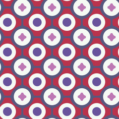 Circle seamless pattern