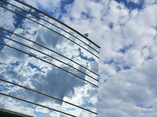 ミラーガラスの外壁