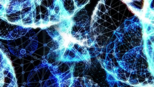 Cellular Organic Graphic Abstract Microscopic Background