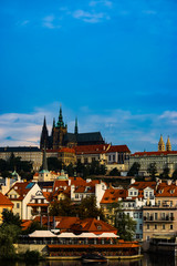 view of the St. Vitus Cathedral