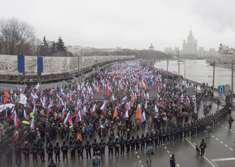 manifestation à Moscou