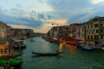 Fototapeta na wymiar grand canal in venice