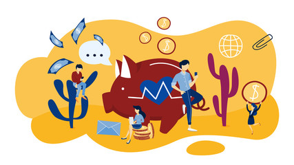 Fundraising concept. Idea of the charity and donation