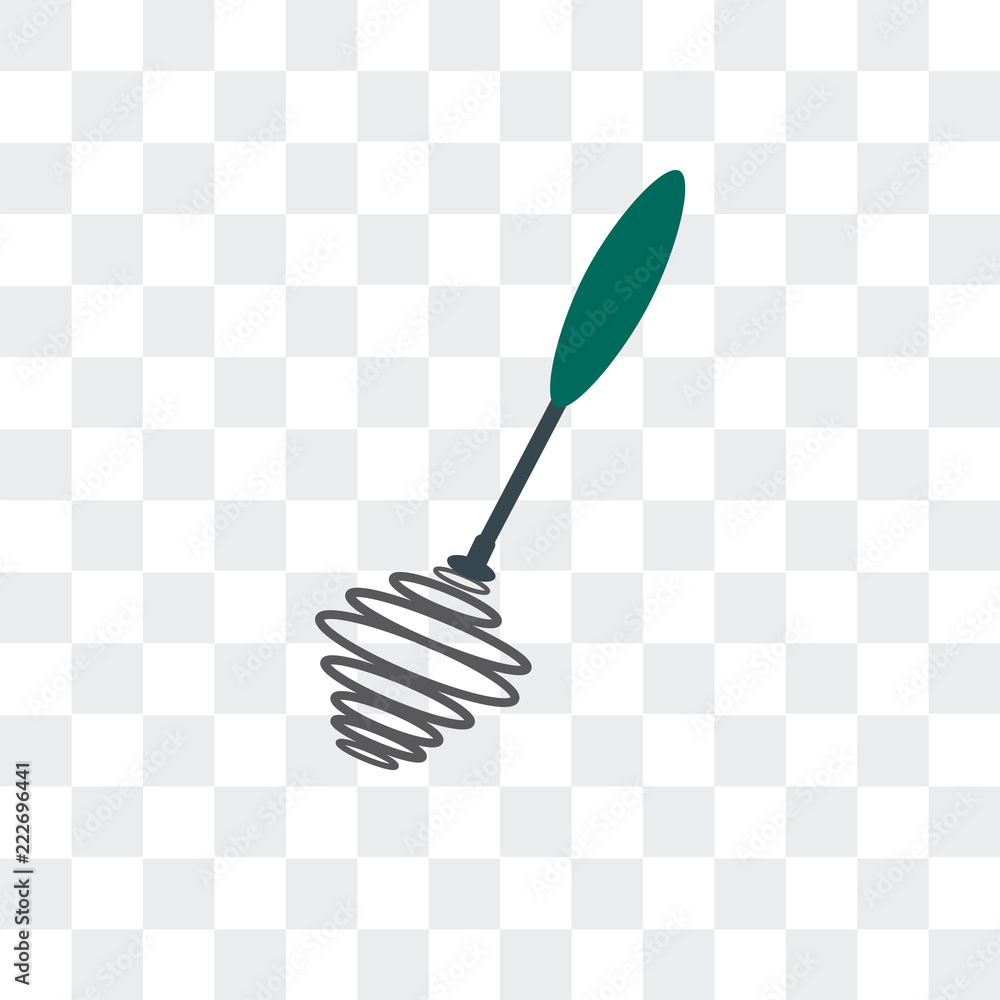 Aufkleber whisk icon isolated on transparent background. modern and editable whisk icon. simple icons vector i