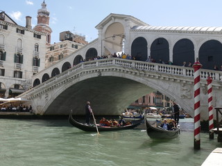 Fototapeta na wymiar Venezia - ponte di Rialto