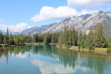 Lake reflection