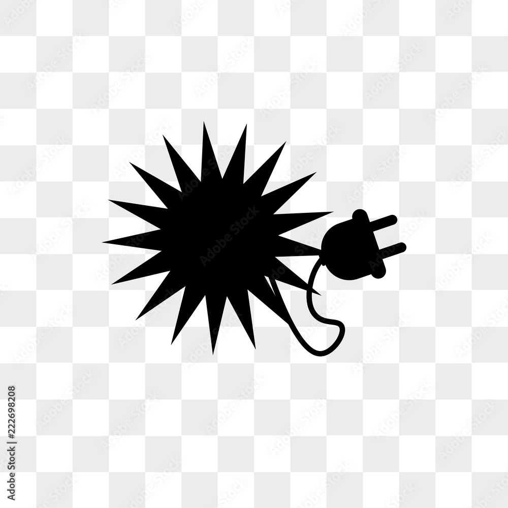 Poster ecological energy source icon isolated on transparent background. modern and editable ecological ene