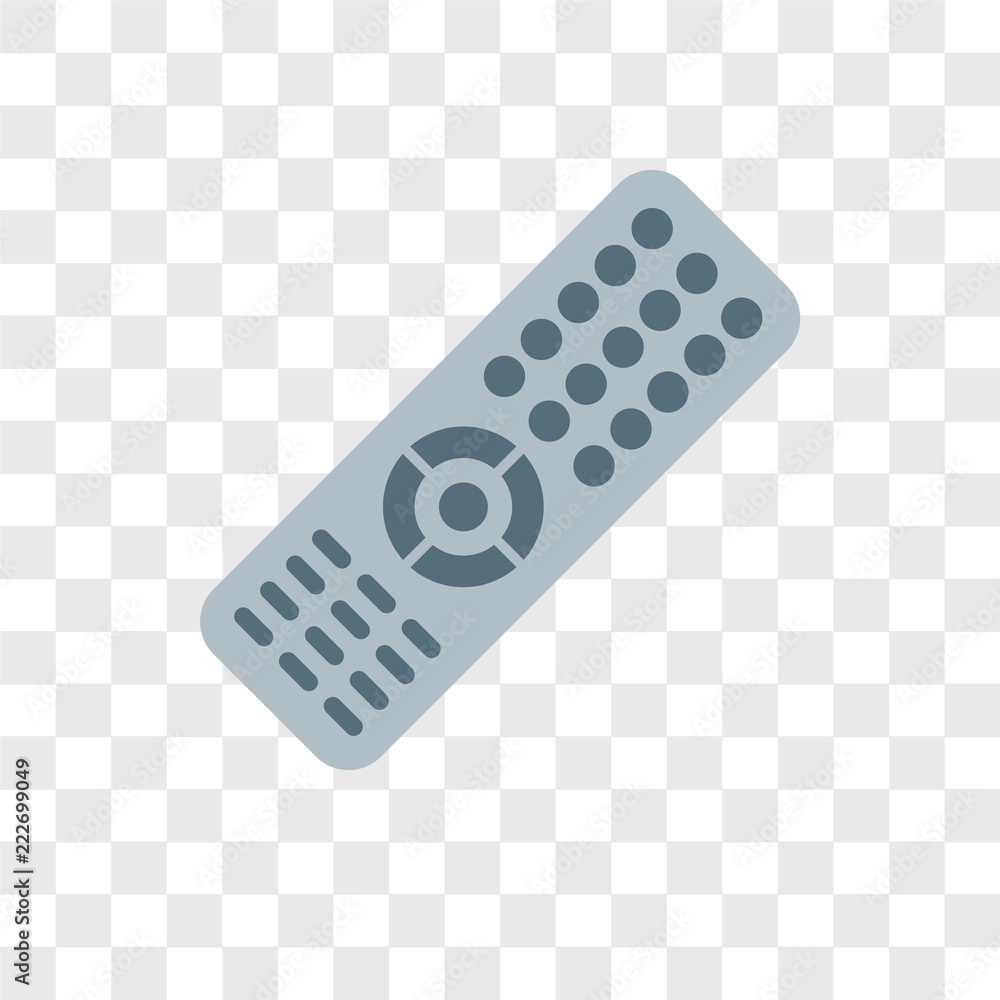 Poster remote icons isolated on transparent background. modern and editable remote icon. simple icon vector