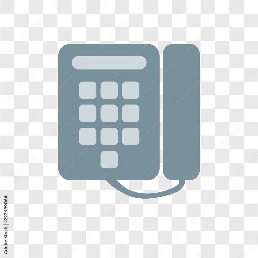 Poster dial icons isolated on transparent background. modern and editable dial icon. simple icon vector ill