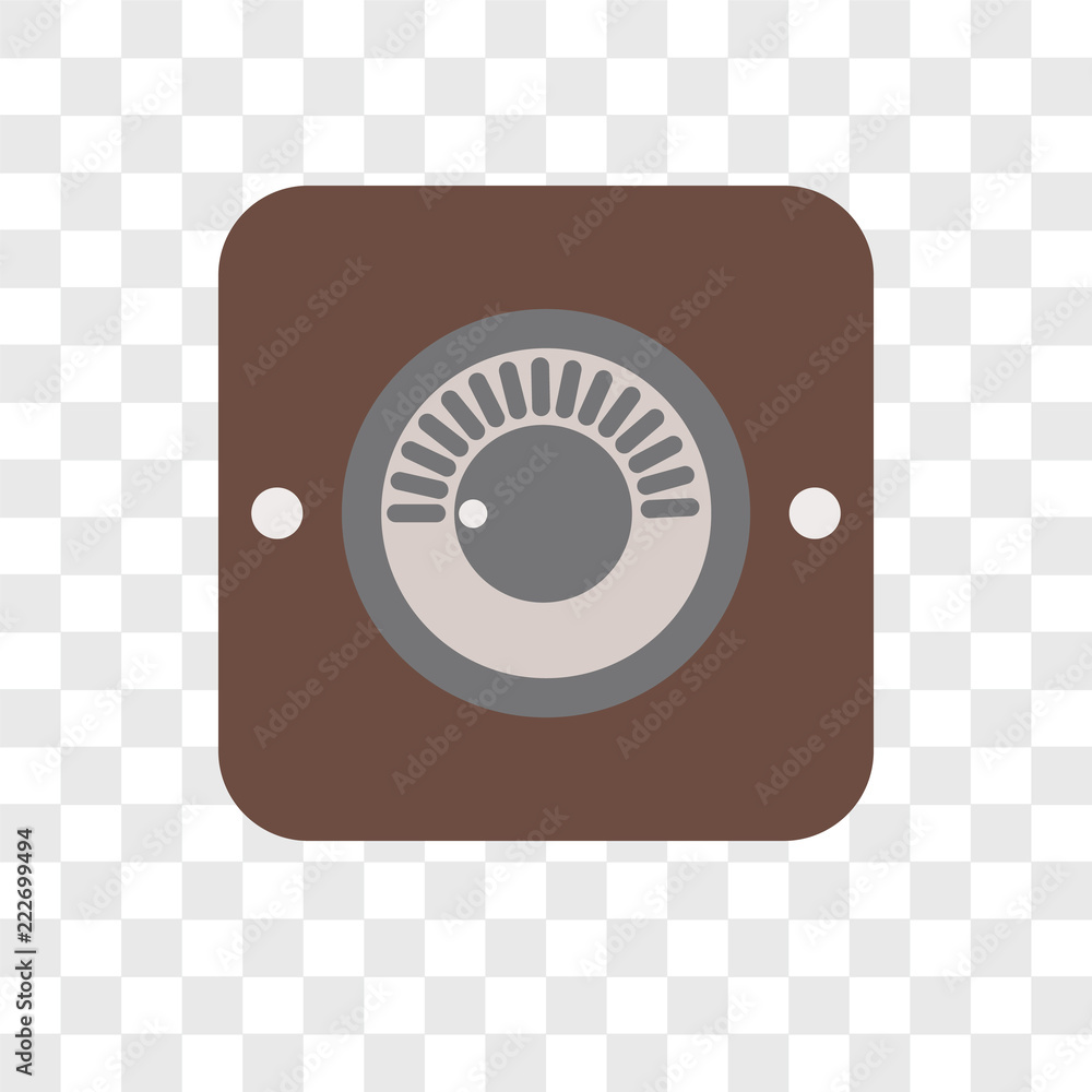 Poster dimmer icons isolated on transparent background. modern and editable dimmer icon. simple icon vector