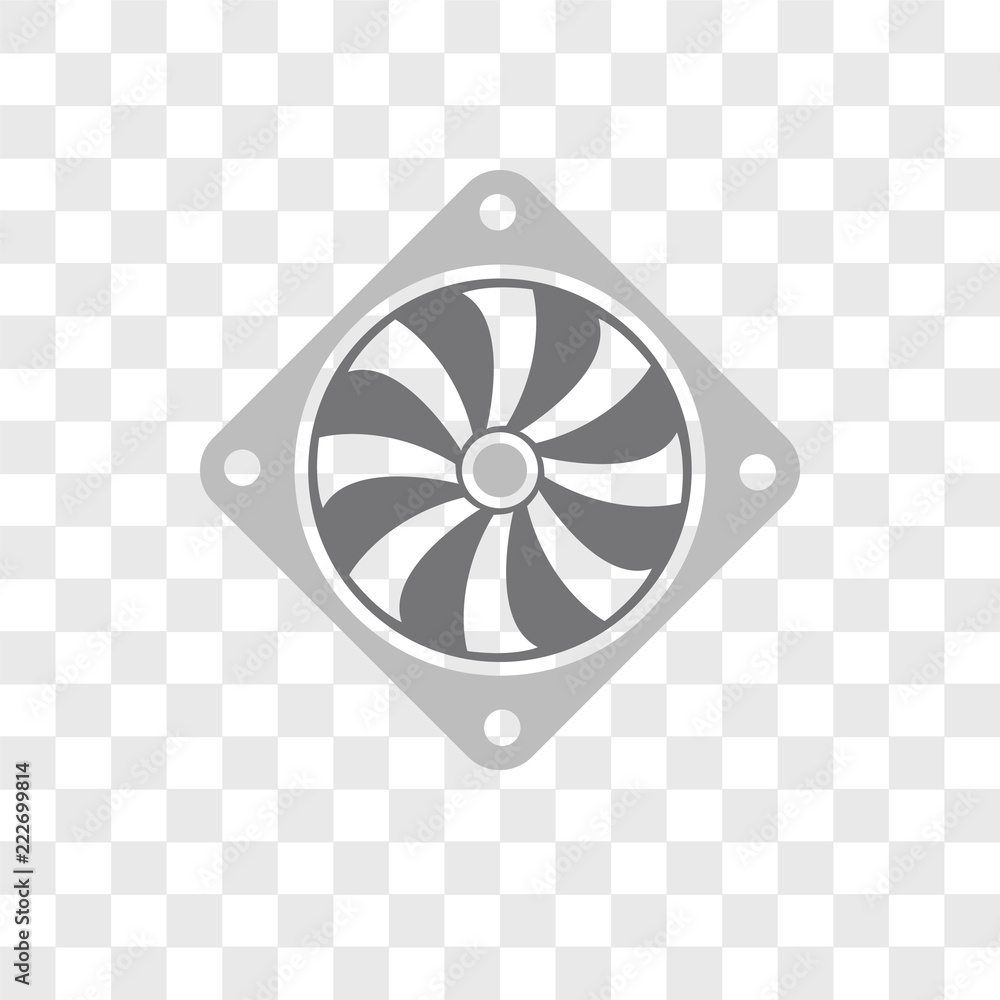 Poster cooler icons isolated on transparent background. modern and editable cooler icon. simple icon vector