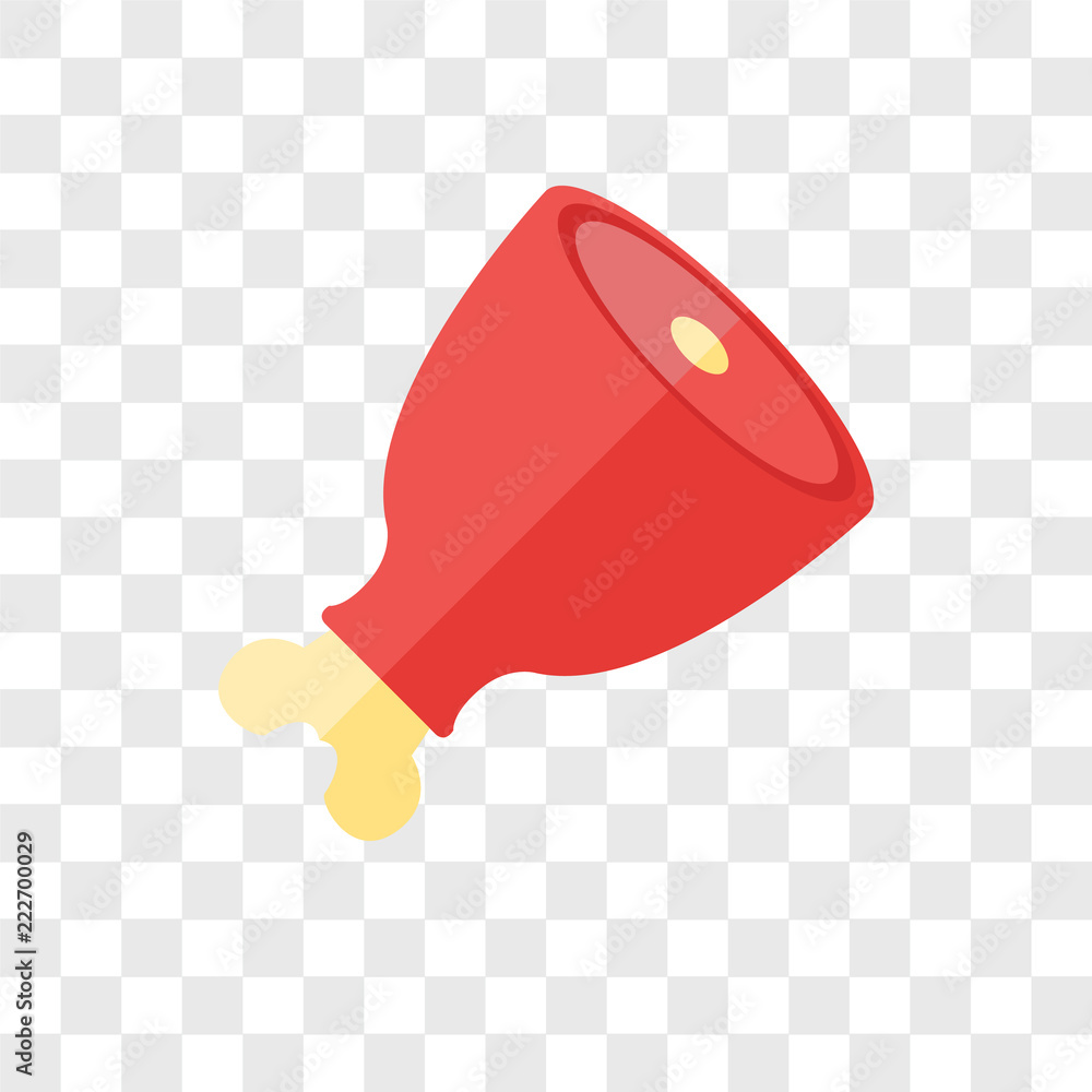 Poster ham icons isolated on transparent background. modern and editable ham icon. simple icon vector illus