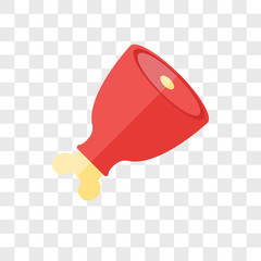 ham icons isolated on transparent background. Modern and editable ham icon. Simple icon vector illustration.