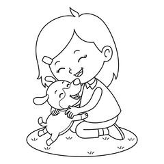 My Puppy Pet Friend BW