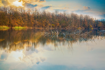 Morning on the river