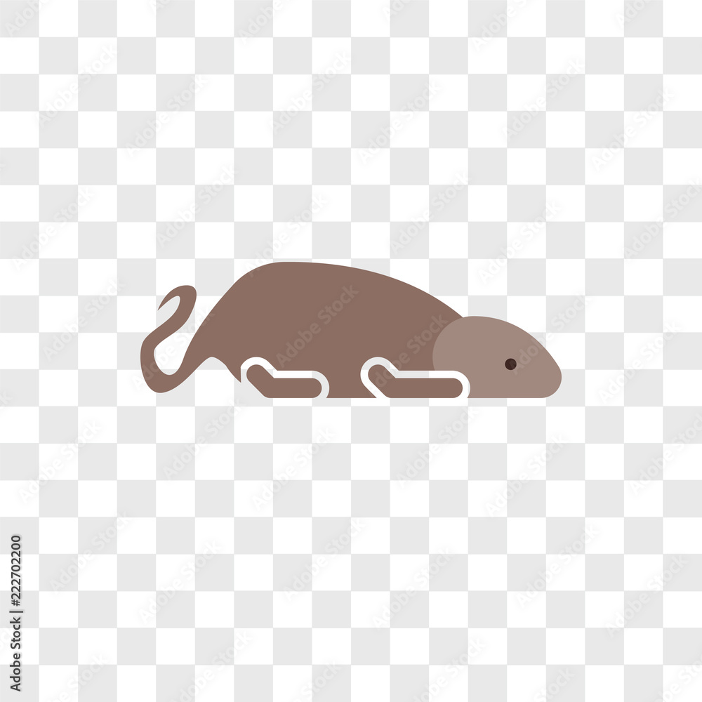 Poster mouse icons isolated on transparent background. modern and editable mouse icon. simple icon vector i